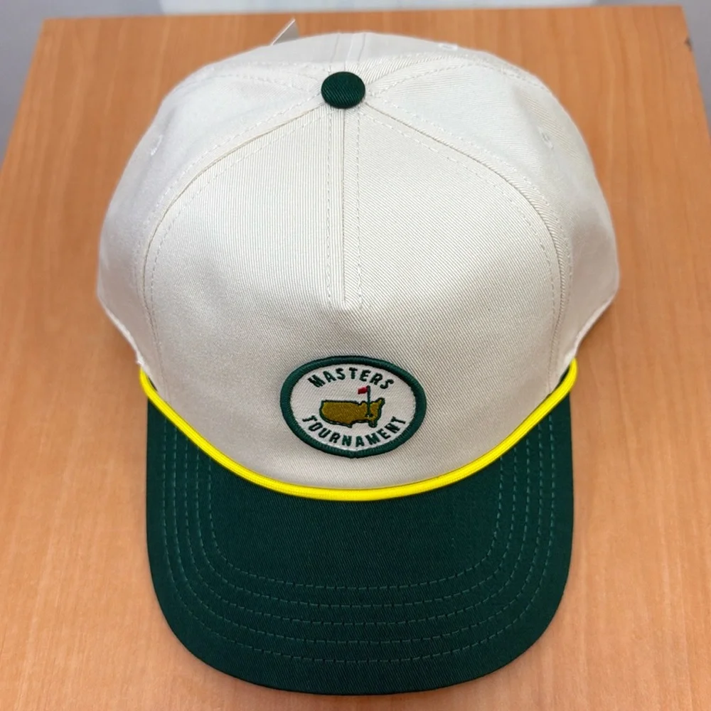 Masters Tournament Retro Color Block Patch Rope Hat!!🔥🔥🔥 - Picture 5 of 15